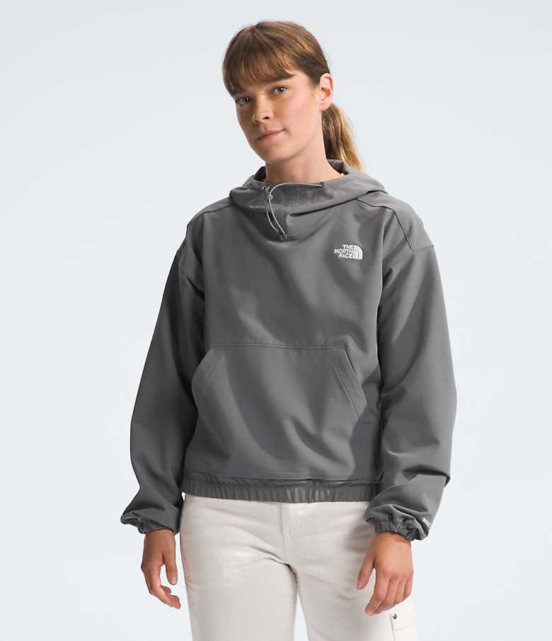 Fleece + Ripstop Hiking Pullover, Women's Hoodies & Sweatshirts