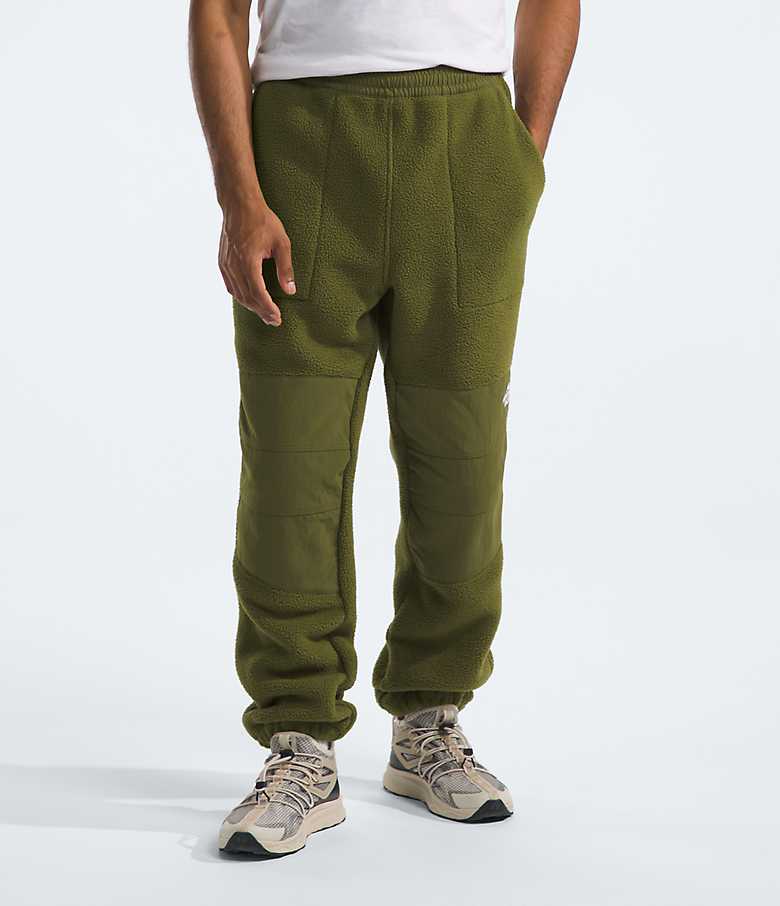 Black Denali recycled-fibre fleece and nylon track pants, The North Face