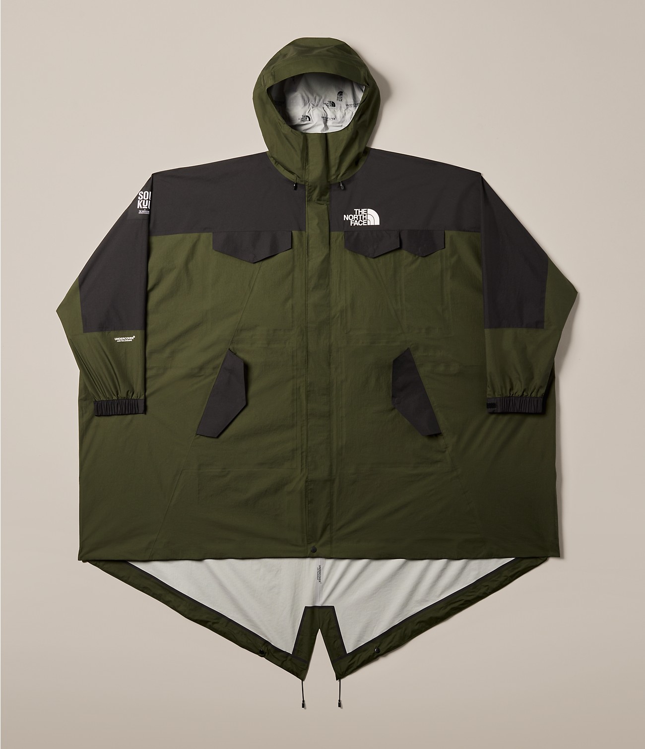 The North Face x UNDERCOVER SOUKUU Hike Packable Fishtail Shell Parka |