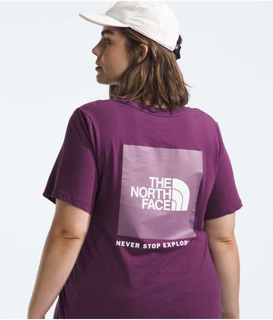T-shirt à manches courtes Plus Box NSE pour femmes