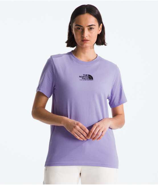 Women’s court-Sleeve Fine de style alpin t-shirt