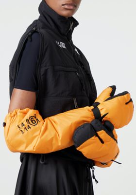 north face down gloves