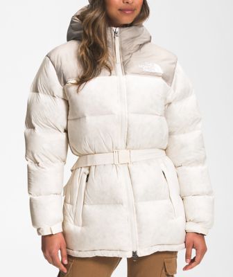 the north face nuptse long coat