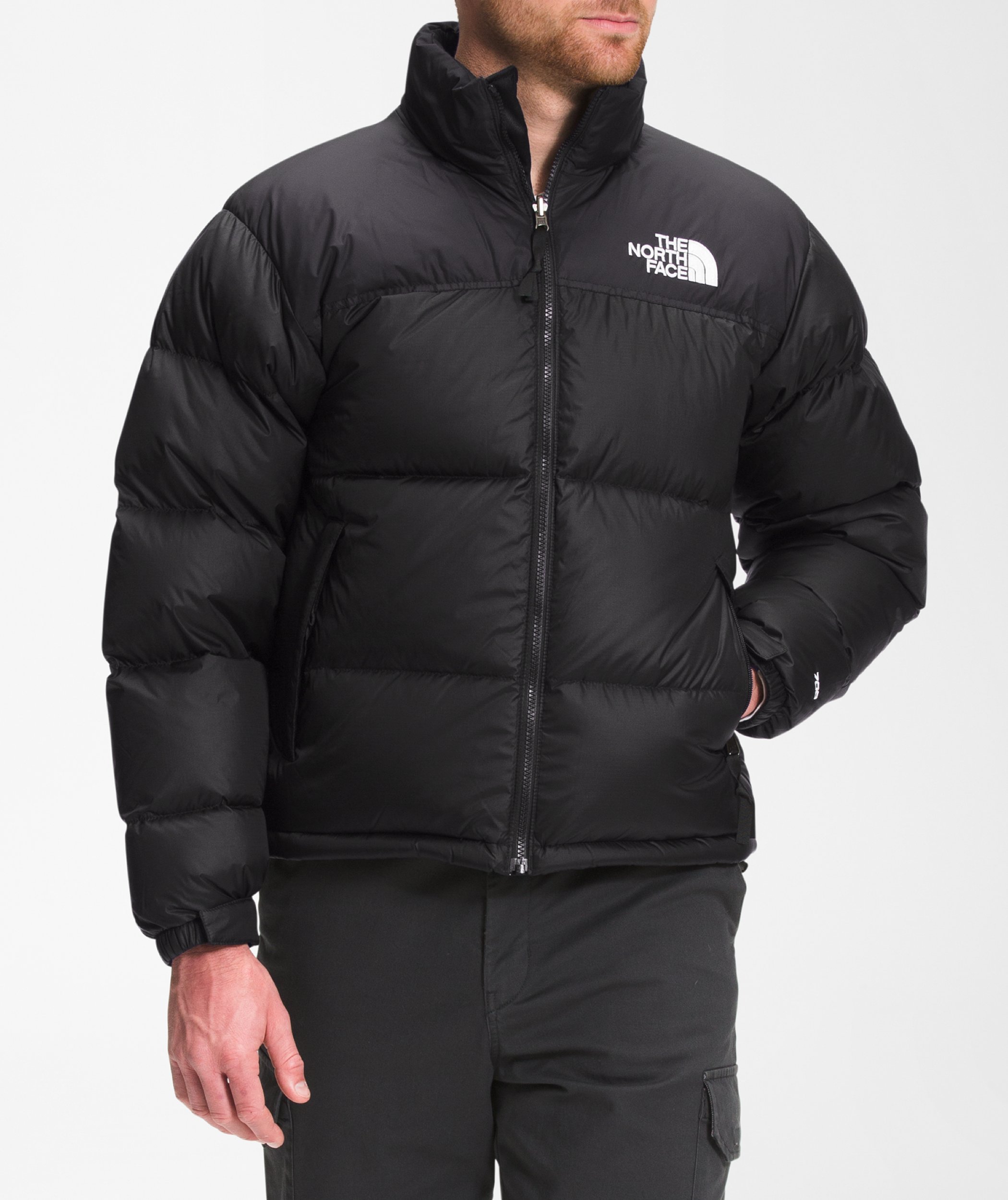 The North Face 1996 Retro Nuptse Stand Collar Removable Hood Long ...