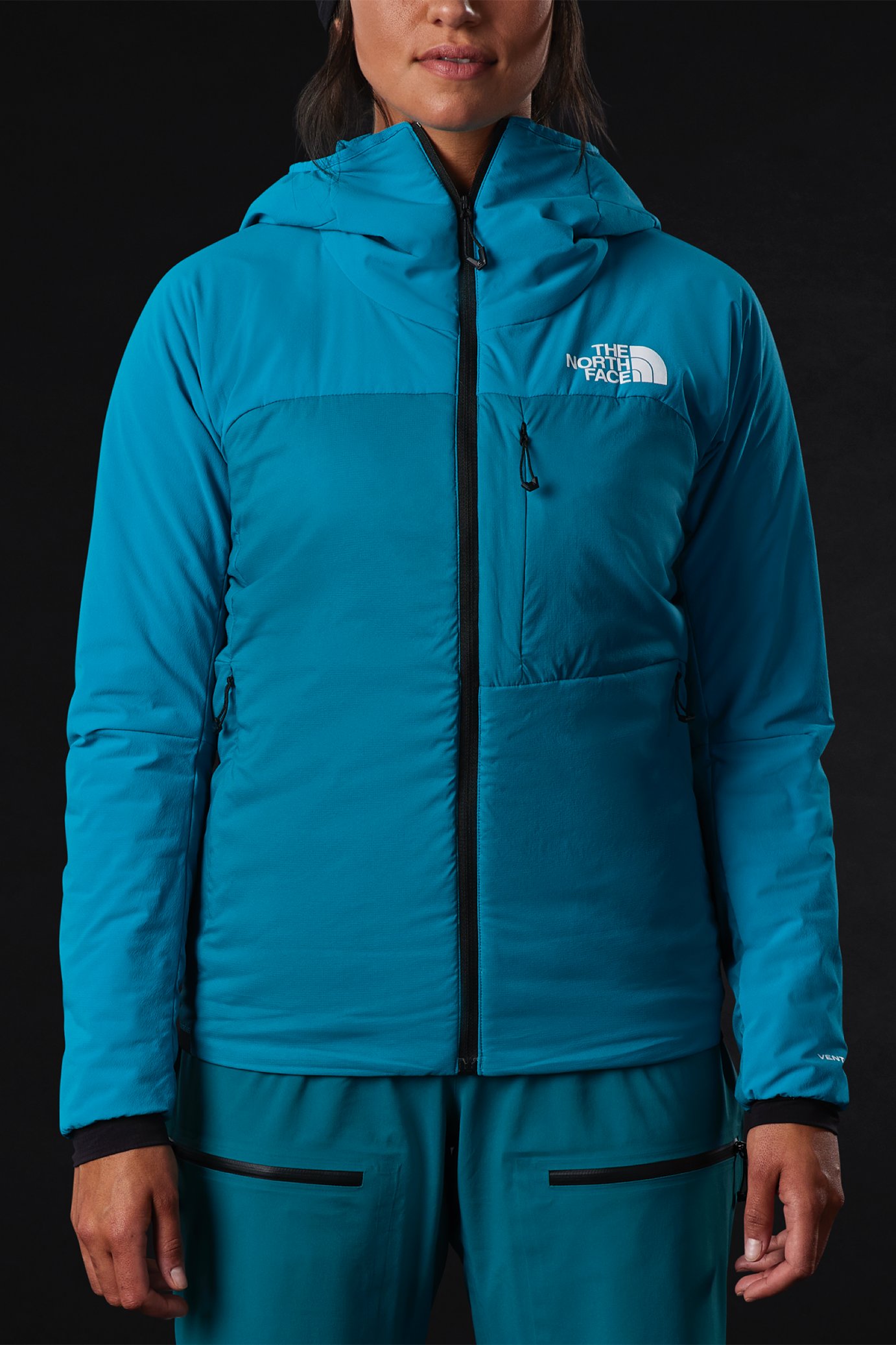 Studio shot of the Women’s VENTRIX™ Hoodie from The North Face.