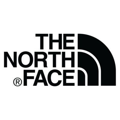 north face black logo