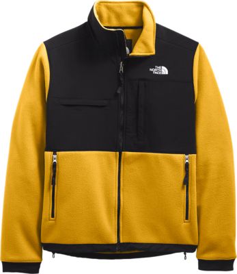 north face fleece yellow