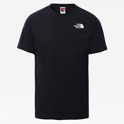 the north face red box tee