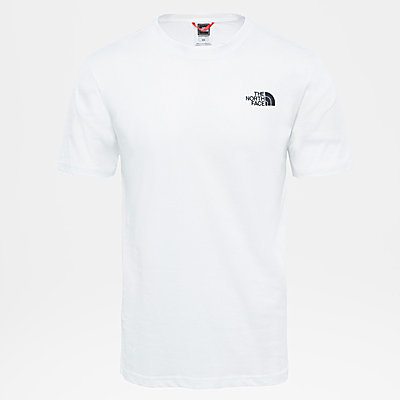 Red The North Face Box Notes T-Shirt