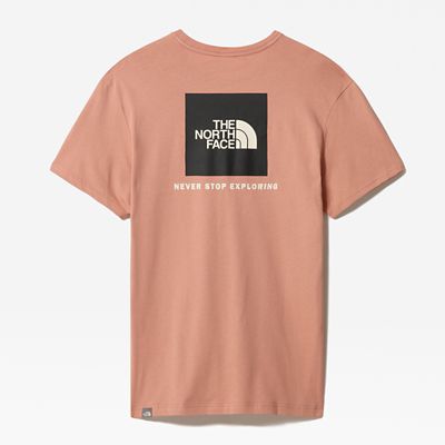 the north face red box tee