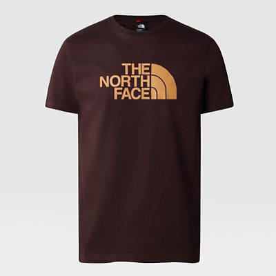 The North Face Easy Shirt Für Herren Coal Brown-almond Butter Größe L Herren