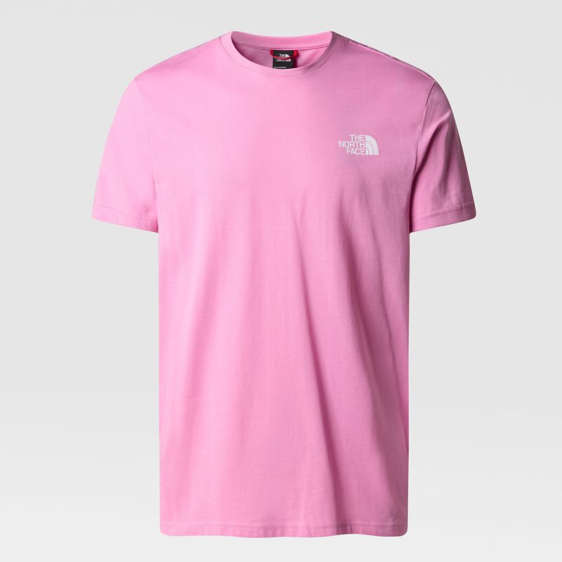 The North Face Men's Simple Dome T-shirt Orchid Pink