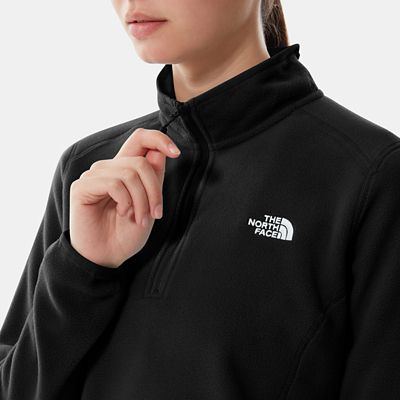 north face quarter zip fleece