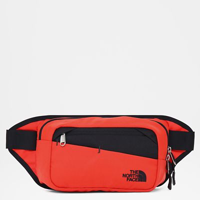 north face bum bag orange