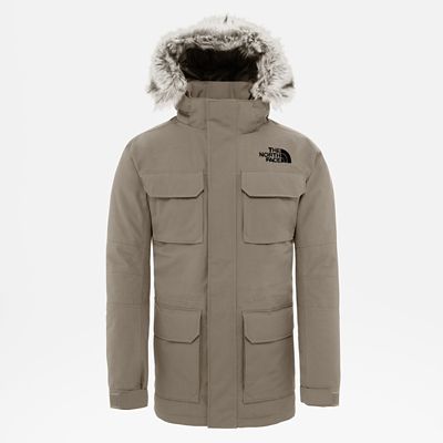 the north face parka green