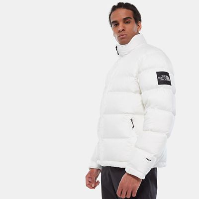 the north face puffer jacket white