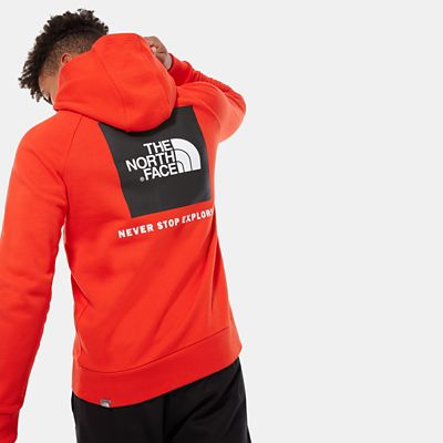 men's raglan redbox hoodie