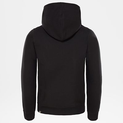 north face youth drew peak hoodie