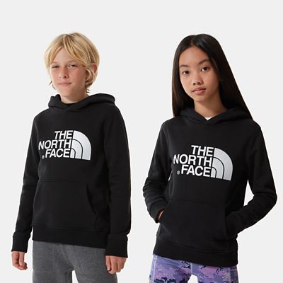 north face youth drew peak hoodie