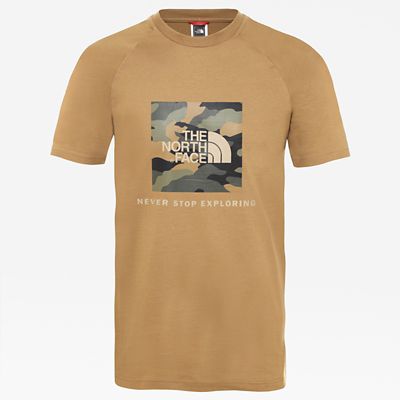 khaki north face t shirt