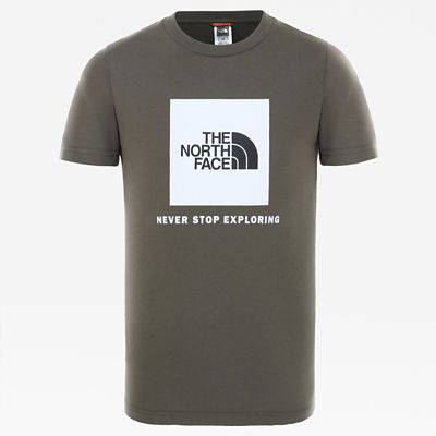 youth north face t shirt