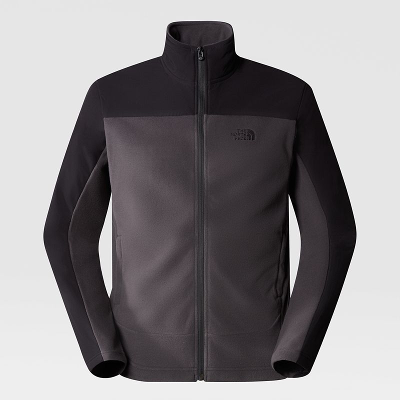 The North Face Men's Emilio Delta Fleece Jacket Asphalt Grey-tnf Black