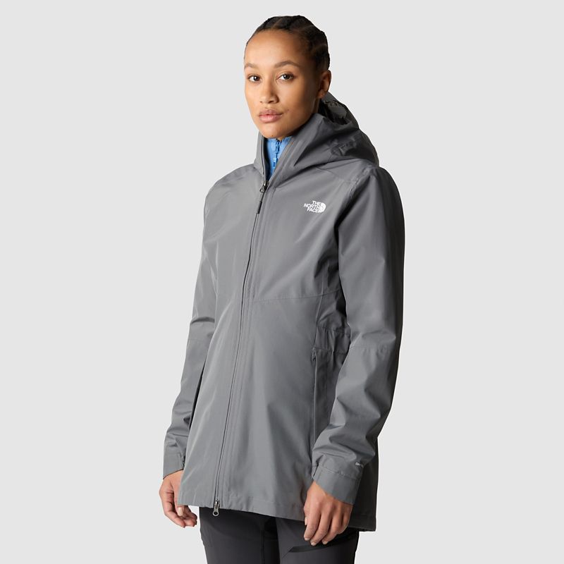 The North Face Women's Hikesteller Parka Shell Jacket Smoked Pearl