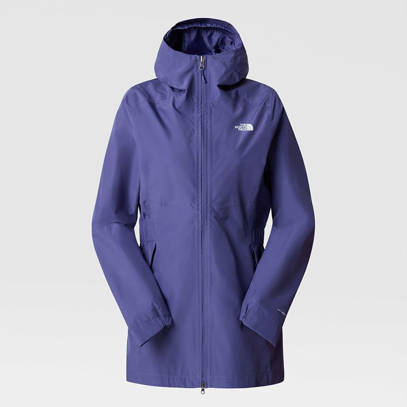 The North Face Women's Hikesteller Parka Shell Jacket Cave Blue