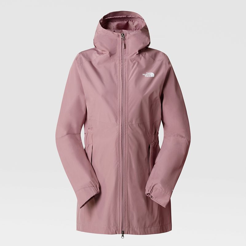 The North Face Women's Hikesteller Parka Shell Jacket Fawn Grey
