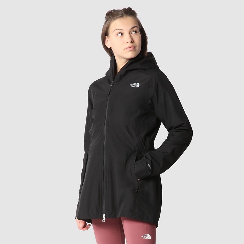 The North Face Women's Hikesteller Parka Shell Jacket Tnf Black