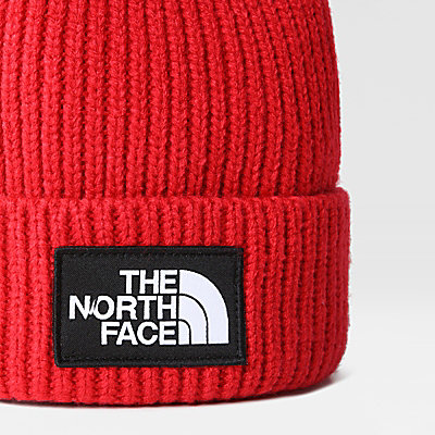 The North Face Box Logo-beanie Voor Babys Tnf Black Größe 0-6 maanden Unisex The North Face Accessoires Hoeden & Mutsen Mutsen 