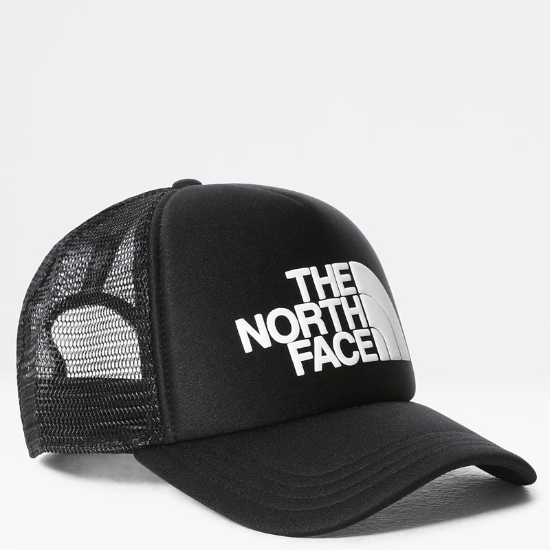 The North Face Tnf Logo Trucker Kappe Tnf Black-tnf White 