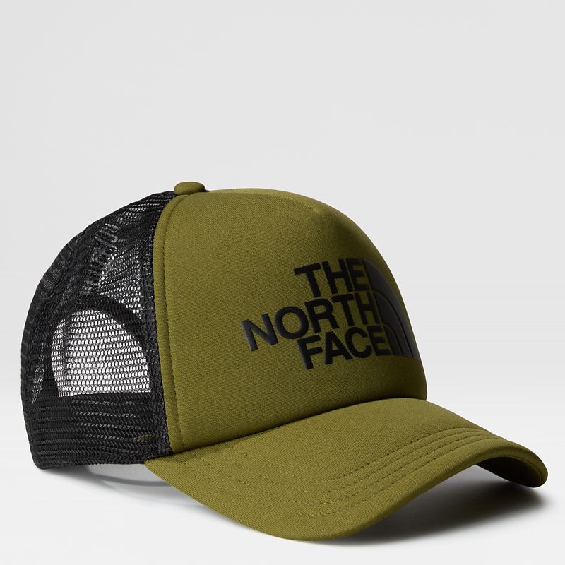 The North Face Tnf Logo Trucker Cap Forest Olive-tnf Black One