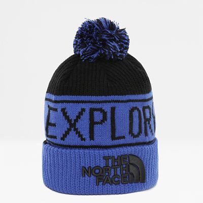 the north face pom beanie