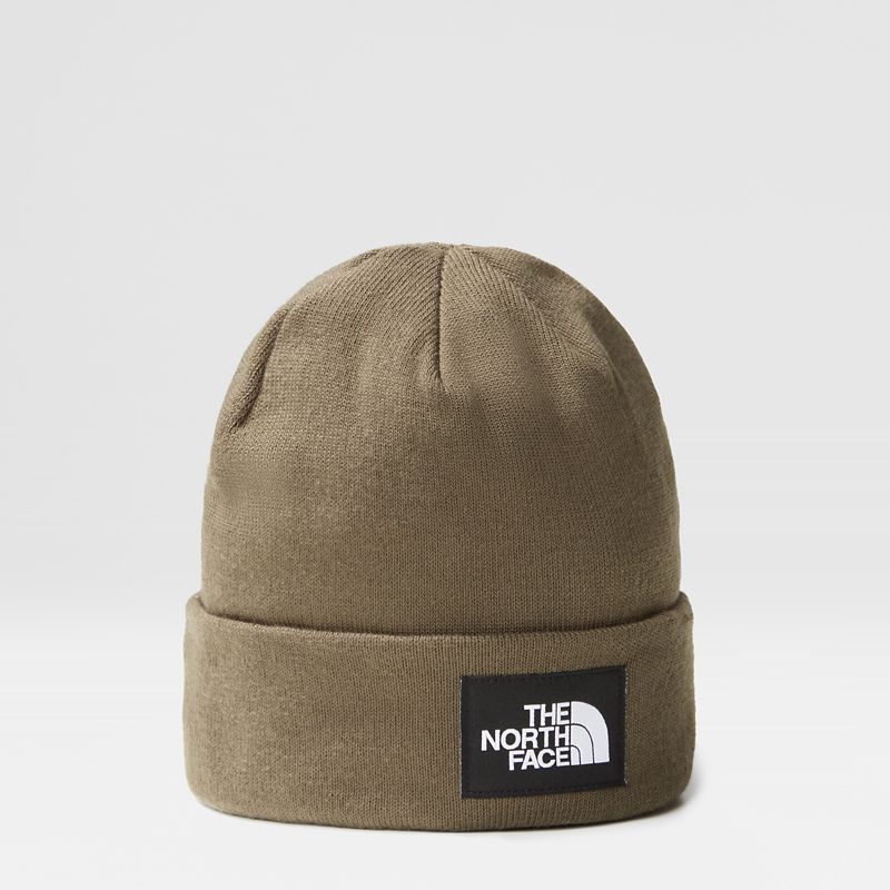 The North Face Dock Worker Recycled Beanie New Taupe Green One