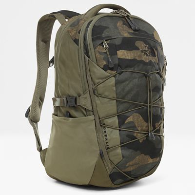 north face camo backpack