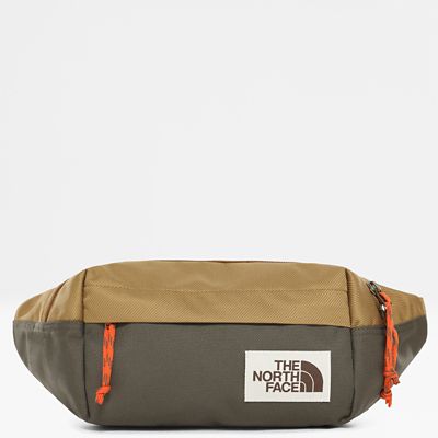 north face bum bag orange