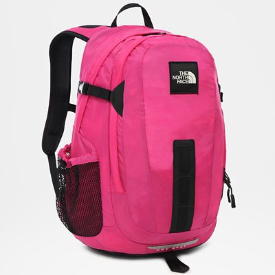 pink north face bookbag