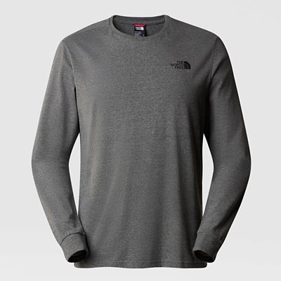 Men's Simple Dome Long-Sleeve T-Shirt 