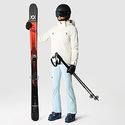 The North Face Snoga ski pant in white