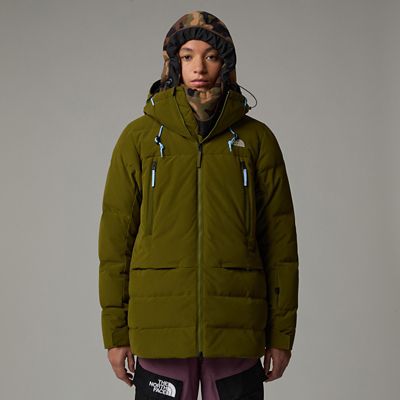 The North Face Women&#39;s Pallie Down Jacket Forest Olive-forest Olive-tnf Black Size M