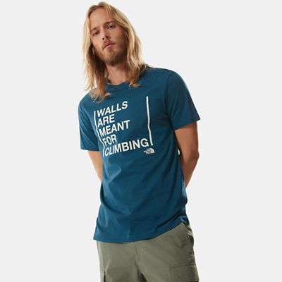 Men's Walls Are For Climbing T-Shirt 