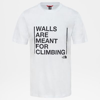 north face walls are meant for climbing t shirt