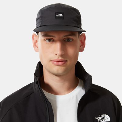 north face 5 panel hat black