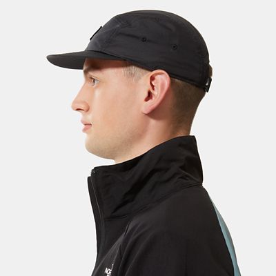 north face 5 panel hat black