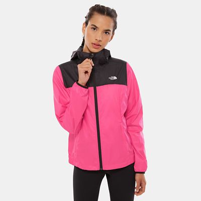 north face coat womens pink
