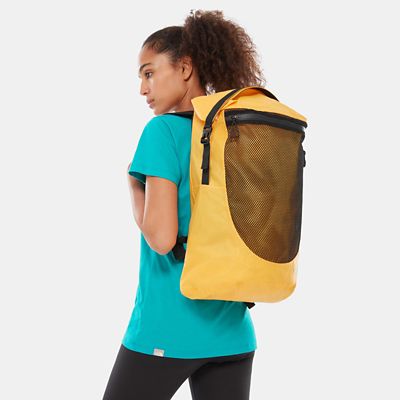 north face roll top rucksack