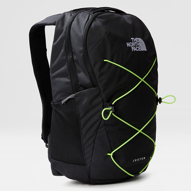 The North Face Jester Backpack Tnf Black Heather-led Yellow One