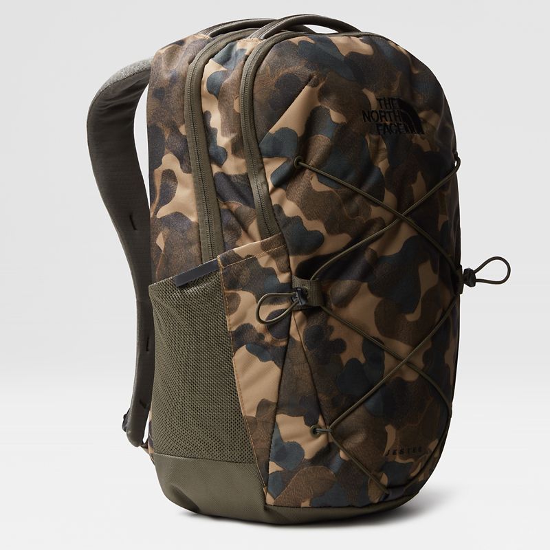 The North Face Mochila Jester Lity Brown Camo Texture Print-new Taupe Green 