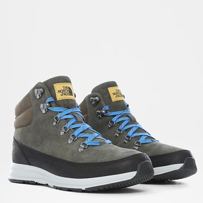 north face mens leather boots